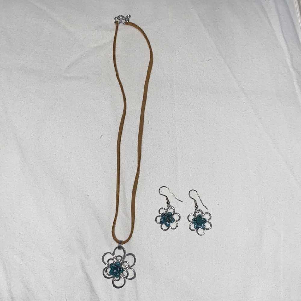 SOLD Native American  Turquoise jewelry set NWT